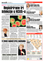 Registrirane tri infekcije u KCUS-u