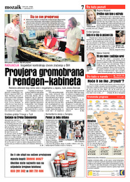 Provjera gromobrana i rendgen-kabineta