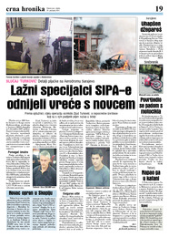 Lažni specijalci SIPA-e odnijeli vreće s novcem