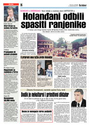 Holanđani odbili spasiti ranjenike