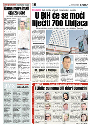 U BiH će se moći liječiti 700 Libijaca