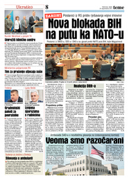 Nova blokada BiH na putu ka NATO-u