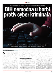 BiH nemoćna u borbi protiv cyber kriminala