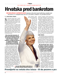 Hrvatska pred bankrotom