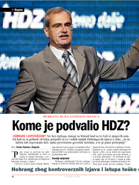 Kome je podvalio HDZ? HEBRANG I ANTIFAŠIZAM?