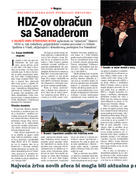 HDZov obračun sa Sanaderom