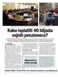 Kako isplatiti 40 hiljada vojnih penzionera?