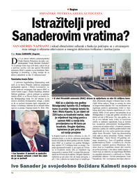 Istražitelji pred Sanaderovim vratima?