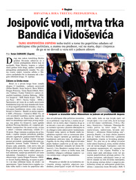 Josipović vodi, mrtva trka Bandića i Vidoševića