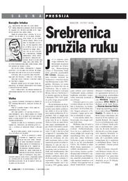 Srebrenica pružila ruku