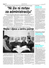 Ni živ ni mrtav  za administraciju