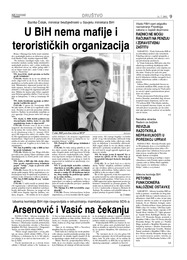 U BiH nema mafije i terorističkih organizacija