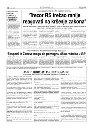 Trezor RS trebao ranije reagovati na kršenje zakona