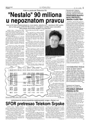 SFOR pretresao Telekom Srpske