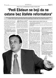 Pedi Ešdaun se boji da ne ostane bez štafete reformatora