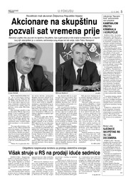 Višak struje u RS na prodaji iduće sedmice