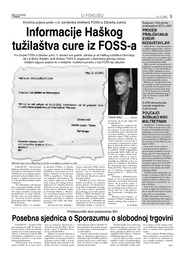 Informacije Haškog  tužilaštva cure iz FOSS-a