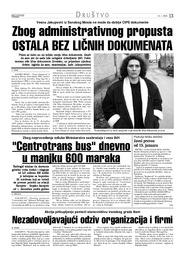 Nezadovoljavajući odziv organizacija i firmi