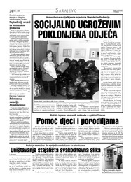 SOCIJALNO UGROŽENIM POKLONJENA ODJEĆA