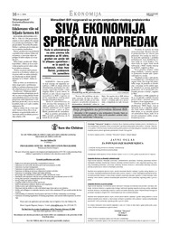 SIVA EKONOMIJA SPREČAVA NAPREDAK