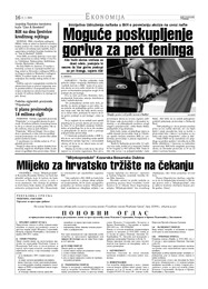 Moguće poskupljenje goriva za pet feninga