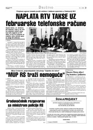 NAPLATA RTV TAKSE UZ februarske telefonske račune