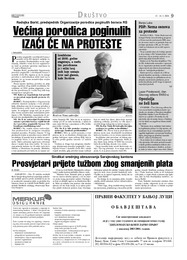 Većina porodica poginulih IZAĆI ĆE NA PROTESTE