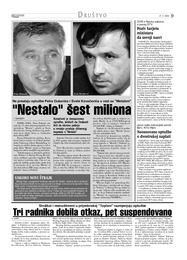 Nestalo" šest miliona