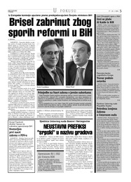 Brisel zabrinut zbog sporih reformi u BiH