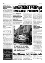 NEZAKONITO PRODANO DVANAEST PREDUZEĆA