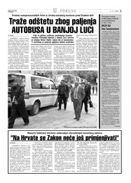 Traže odštetu zbog paljenja AUTOBUSA U BANJOJ LUCI