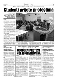 Studenti prijete protestima