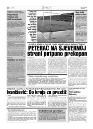 PETERAC NA SJEVERNOJ strani potpuno prekopan