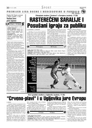 RASTEREĆENI SARALIJE I Posušani igraju za publiku