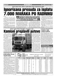 Ignorisana presuda za isplatu 7.000 MARAKA PO RADNIKU