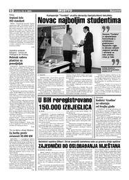 U BiH reregistrovano  150.000 IZBJEGLICA