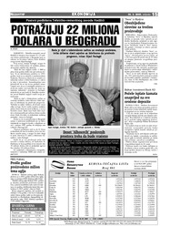 POTRAŽUJU 22 MILIONA  DOLARA U BEOGRADU