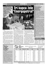 Tri kupca žele  "Energopetrol"