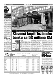 Slovenci kupili Tuzlansku banku za 53 miliona KM