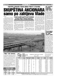 SKUPŠTINA AKCIONARA samo po zahtjevu Vlade