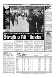 Štrajk u RK Boska