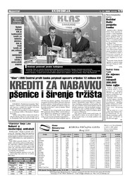 KREDITI ZA NABAVKU pšenice i širenje tržišta