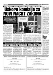 Uskoro komisija za NOVI NACRT ZAKONA