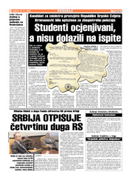 SRBIJA OTPISUJE četvrtinu duga RS