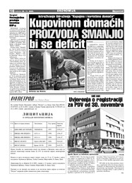 Kupovinom domaćih PROIZVODA SMANJIO bi se deficit