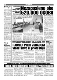 Nezaposleno oko 520.000 OSOBA