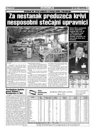 Za nestanak preduzeća krivi nesposobni stečajni upravnici