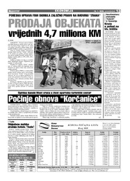 PRODAJA OBJEKATA vrijednih 4,7 miliona KM