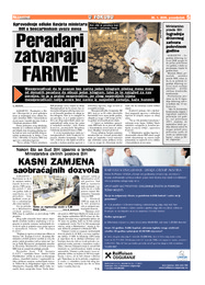 Peradari zatvaraju FARME