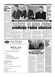 TUŽIĆE VLADU ZBOG uvođenja radne obaveze